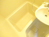 日々の疲れを癒すお風呂付です