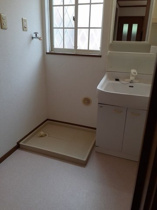 忙しい朝には欠かせない洗面所です