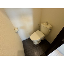 ゆったりとした空間のトイレです