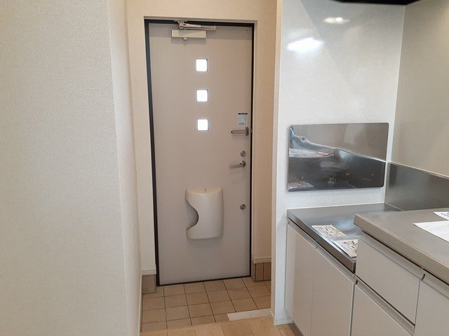 シンプルで使いやすい玄関です
