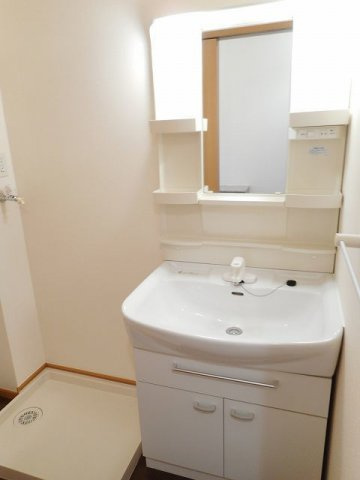 コンパクトで使いやすい洗面所