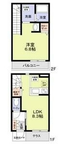 アレアセントロの間取り|間取りです。
