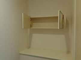 トイレ戸棚