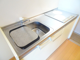 キッチンでお料理をお楽しみください