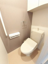 落ち着いたトイレです