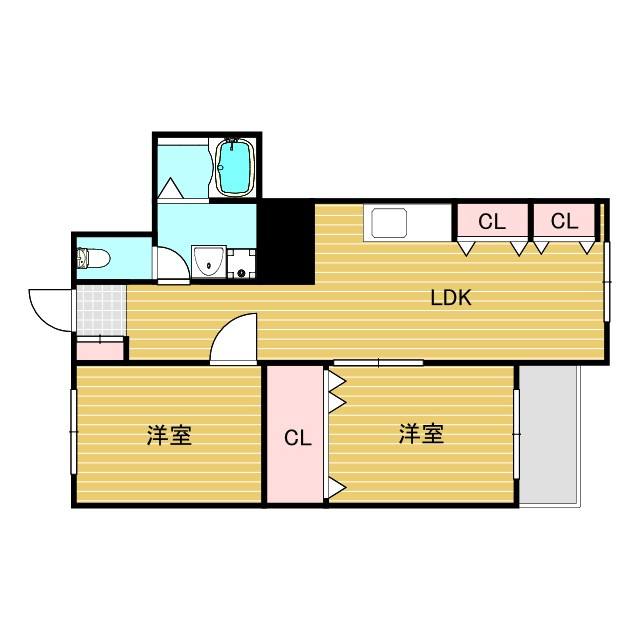マンションサルナートの間取り