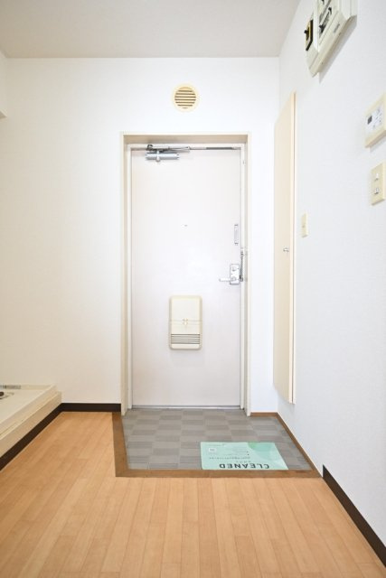 落ち着いた玄関です