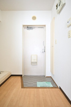 落ち着いた玄関です