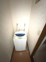 脱衣スペースもあります