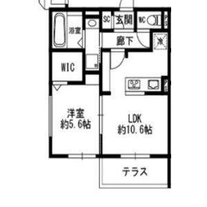 【間取り】 | STELLA | お部屋の間取りです