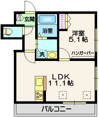 ヒルズ　ミワの間取り