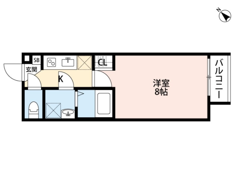 ブルージュ篠崎の間取り