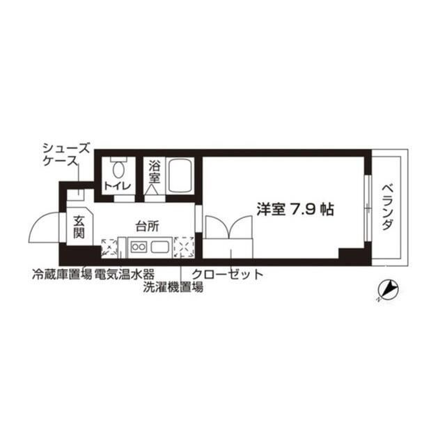 ローズウッド・ハイツ門前仲町の間取り