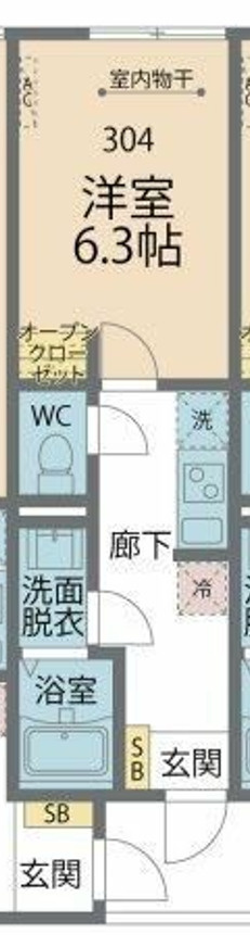相模原市緑区橋本４丁目のアパートの間取り