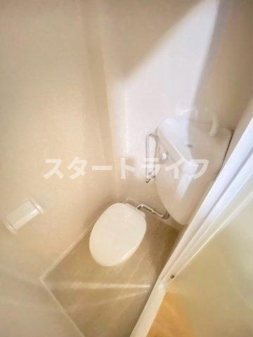 大阪市東淀川区豊里１丁目の賃貸マンションのトイレ