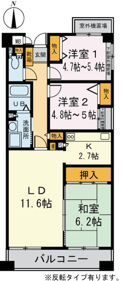 【間取り】 | シルエーラ錦糸町  | 間取り
