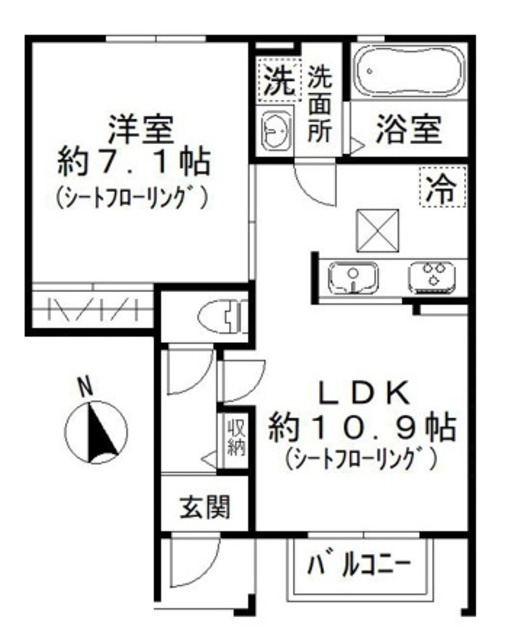 Ａｕｒａの間取り