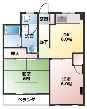 【間取り】 | フラットスズキ
