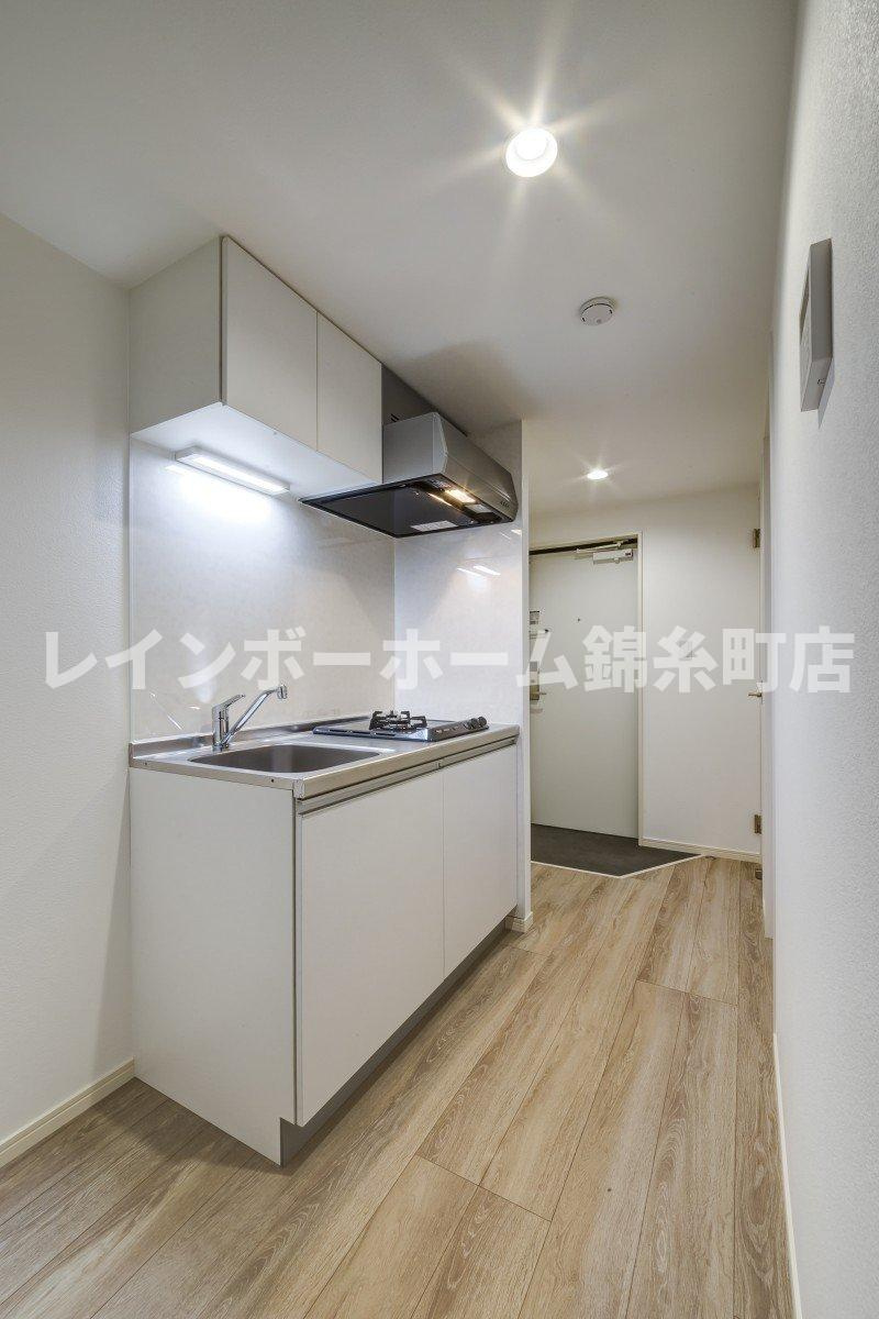 千葉市花見川区検見川町１丁目のアパートのキッチン