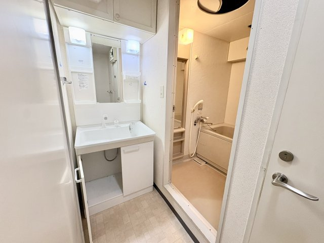 ダイカンプラザスポーツメント　中央区龍禅寺町の独立洗面台|洗面エリア。清潔感がありきれいな状態です。