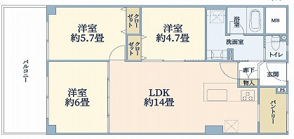 【間取り】