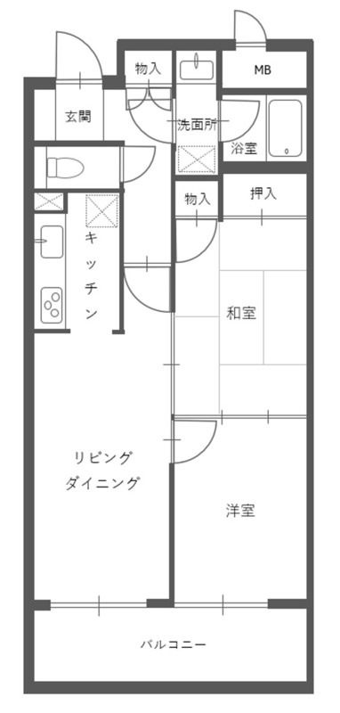 ビエラコート綾瀬の間取り|間取りです。