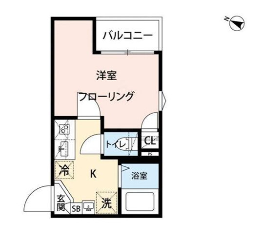 グランクオール江古田の間取り