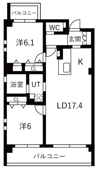 Ｌｅｇｃｙ八事の間取り