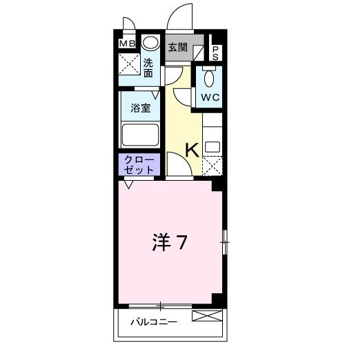ロングＫＡＫＵＲＡの間取り