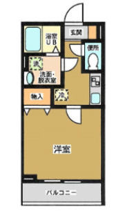 パラッツィナ町屋の間取り