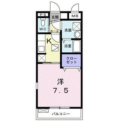 サン　フローリッシュの間取り