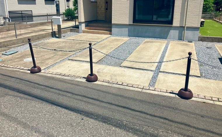 今谷上町戸建の駐車場|駐車場があります