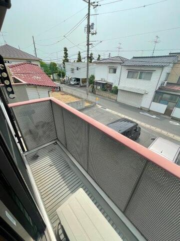 サン・クレバリーC棟のバルコニー