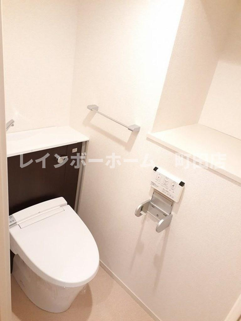 カームシティYASUDA3※初期費用分割あと払いサービス利用可能物件のトイレ