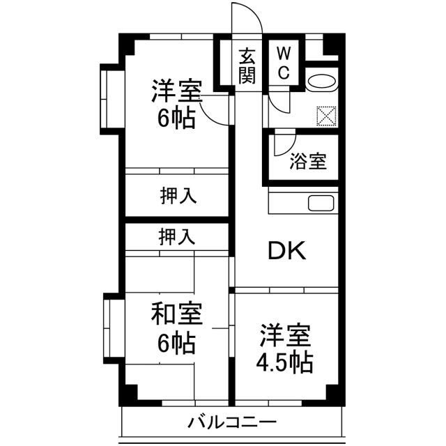 ＮＥＷＥＳＴ．Ⅰの間取り