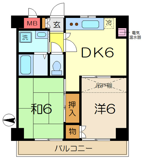 【間取り】 | ホワイトキャッスル上大岡