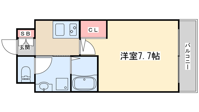 【間取り】 | ラグゼ東三国プラス