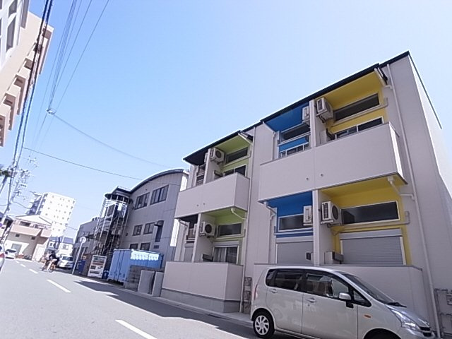 神戸市須磨区大池町５丁目のアパートの外観