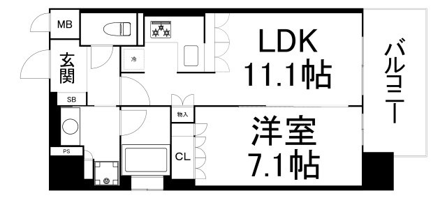 【間取り】 | リーガル靱本町