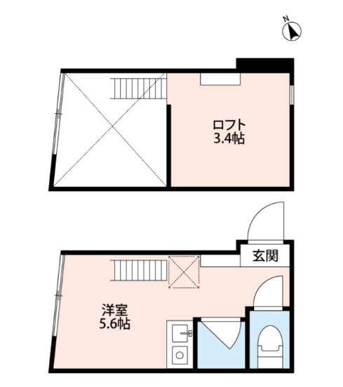 アジュール荻窪の間取り