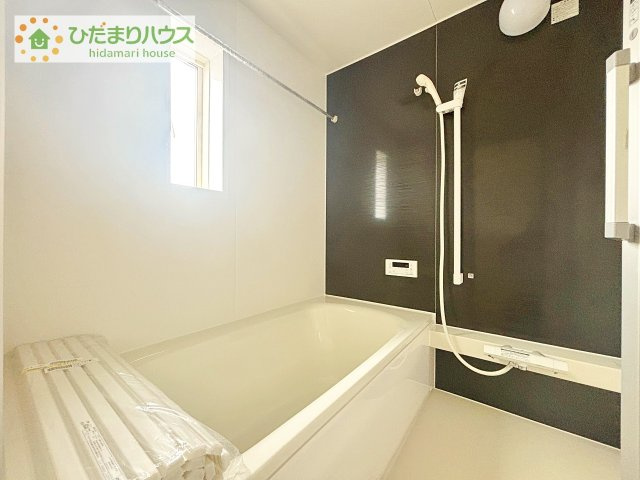 【浴室】 | 下妻市二本紀第2　新築戸建　1号棟 | 大人が足を伸ばしても十分な広さ！一人でゆっくりくつろぐ時間も大切です！