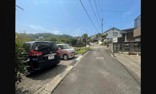【前面道路含む現地写真】 | 伊東市川奈　売地