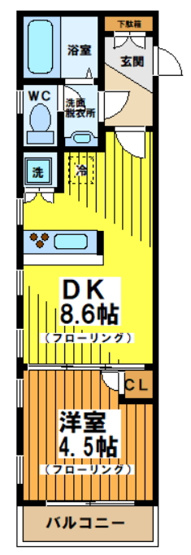 【間取り】 | ビバリーホームズ笹塚