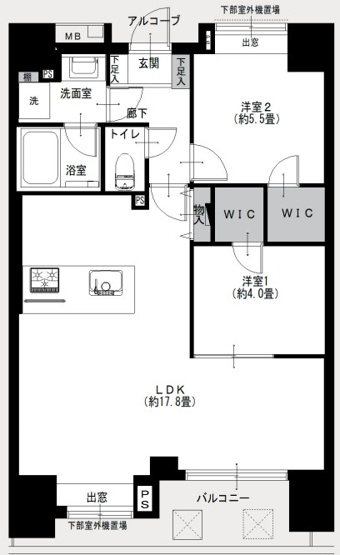 【間取り】 | シーアイマンション根津宮永