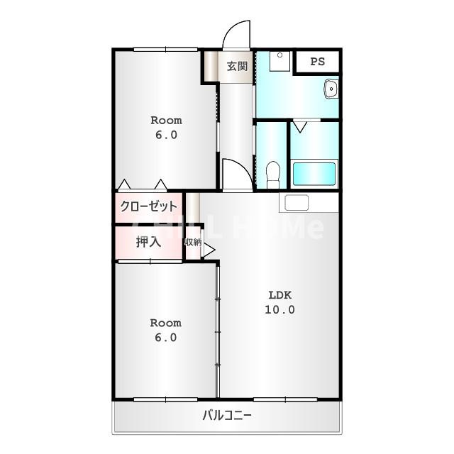 サントリーニマンションの間取り|他社様掲載物件もまとめてご紹介、ご案内可能です(^^)/