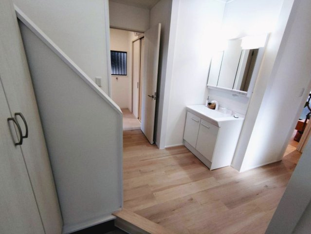 中古戸建の玄関