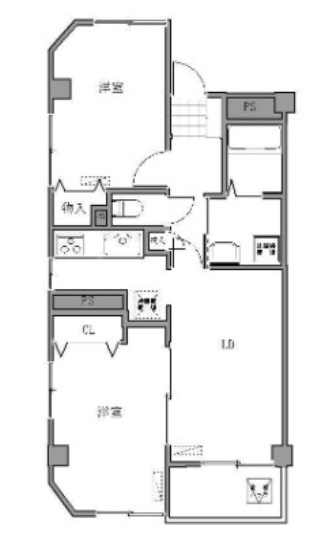 グラシアリノ町屋の間取り