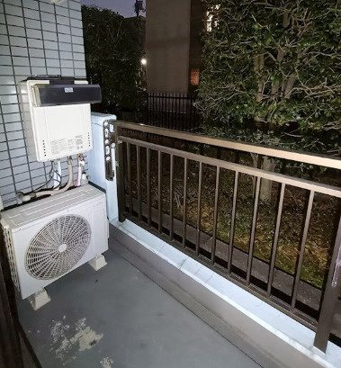 グラシアリノ町屋のバルコニー