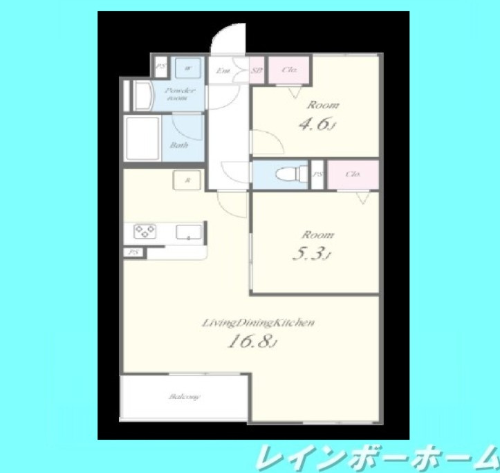 【仲介手数料：50％OFF】対象物件！の間取り