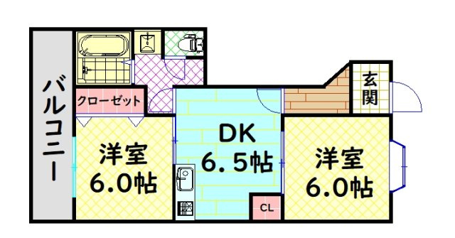 【間取り】 | ぺリプエストI番館
